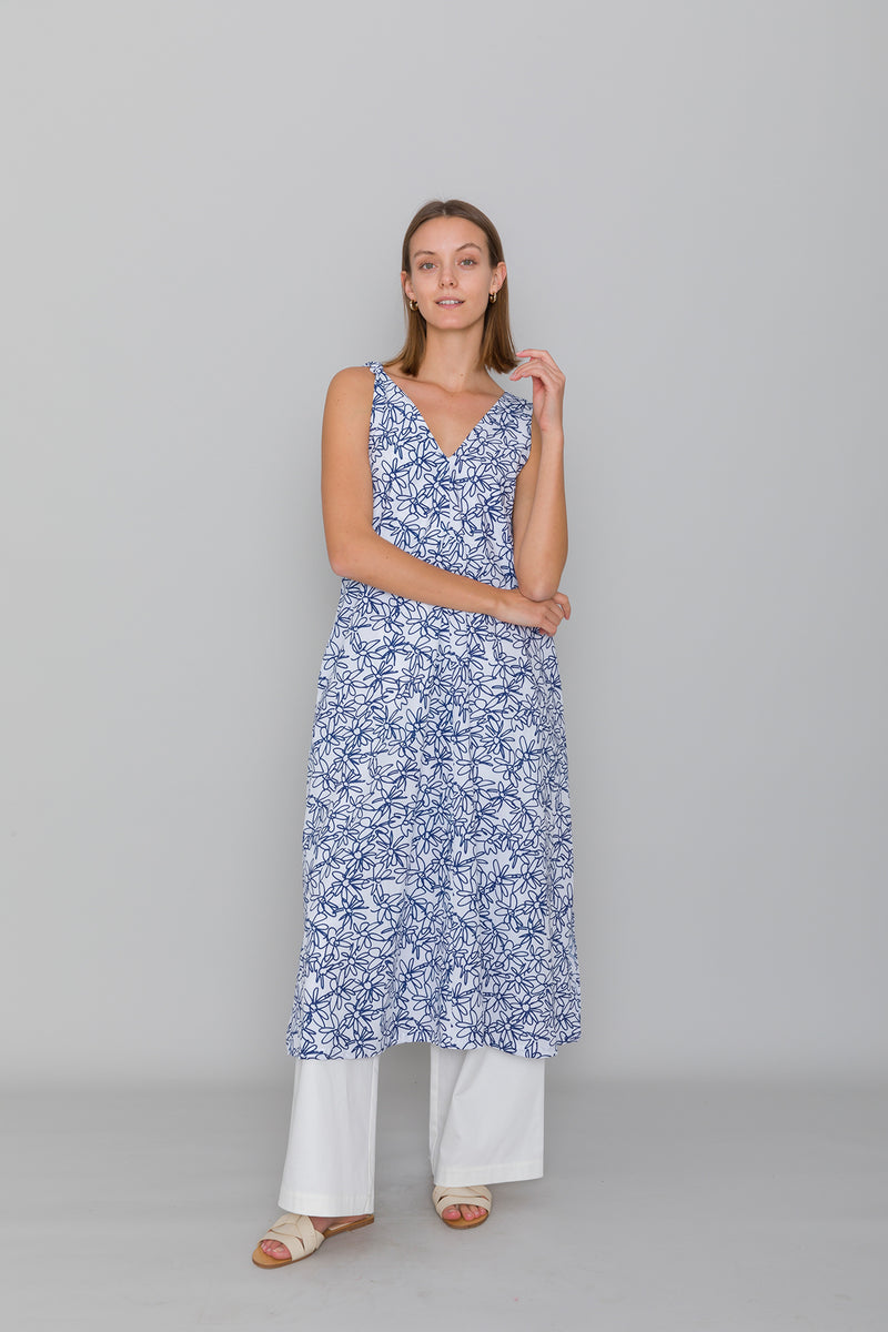 Organic Cotton Popeline Dress Kimmi
